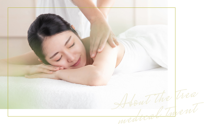 施術を受ける女性